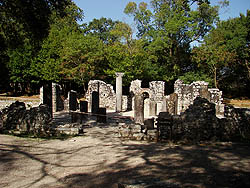 Butrint - baptisterium