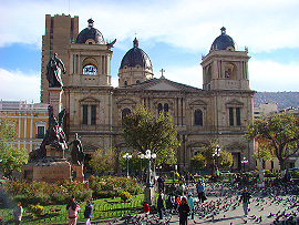 katedrála na náměstí Pedro Murillo